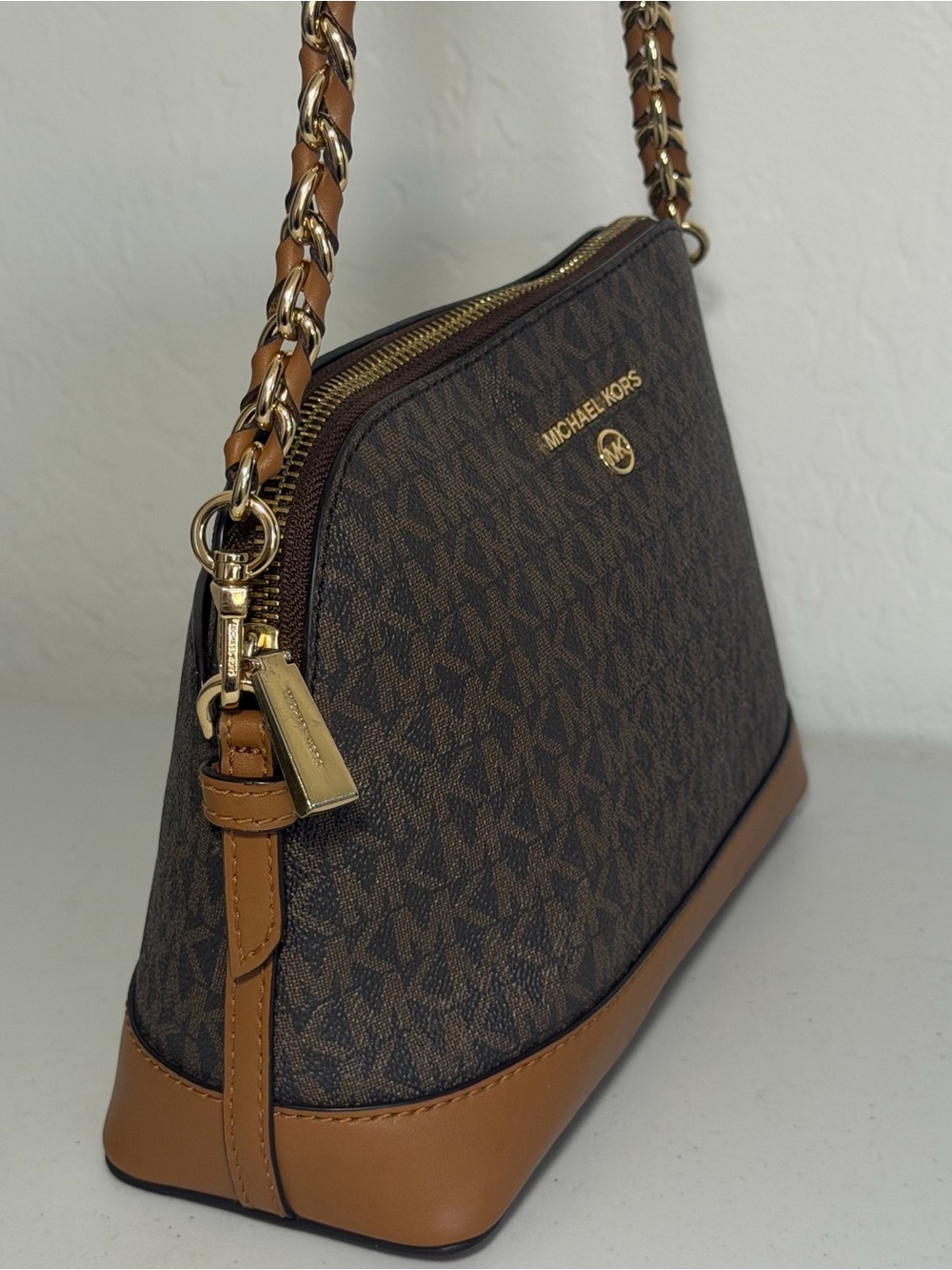Michael Kors Logo Dome Crossbody - Picture 5 of 12
